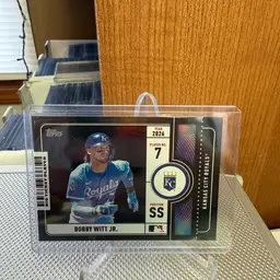 Bobby Witt Jr.  2026 Topps Big Ticket Player Black Foil/10