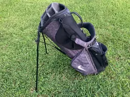 Nike Air Sport Stand Golf Bag Grey Air Max Bubble Shoulder Straps