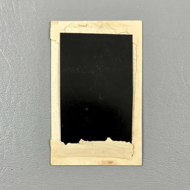 Antique Original Photo Tintype Well Dressed Young Boy and Pet Dog Tin Type