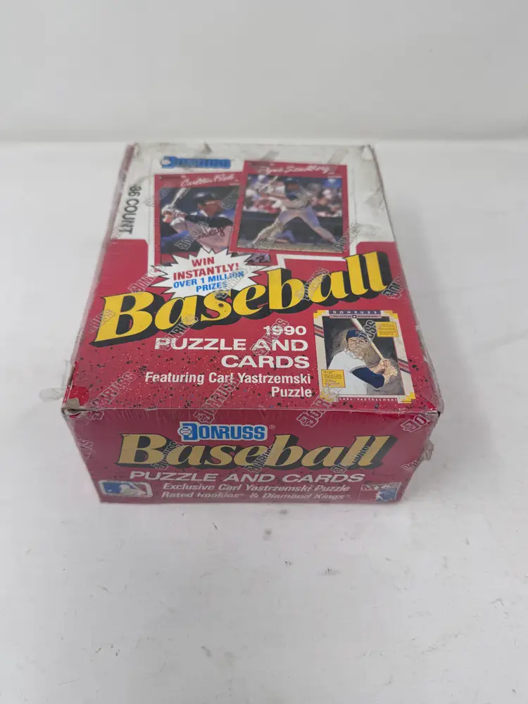 1990 Donruss Baseball Wax Box Sealed