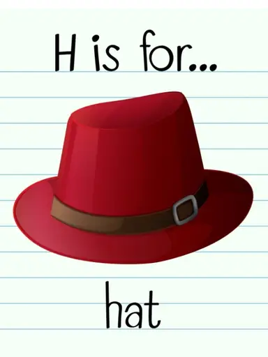 H is for HAT Alphabet Challenge 