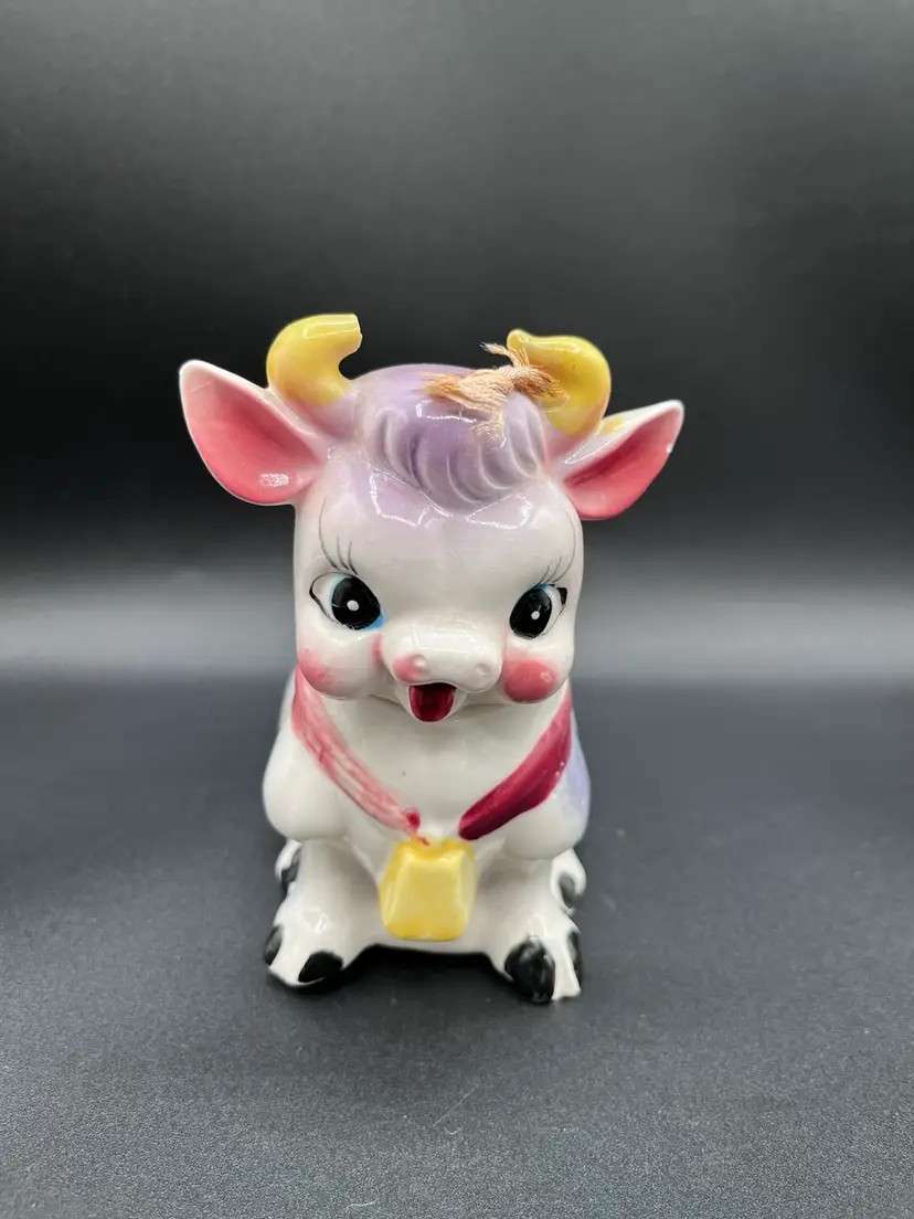 Elsie The Cow Anthropomorphic Sugar Bowl READ
