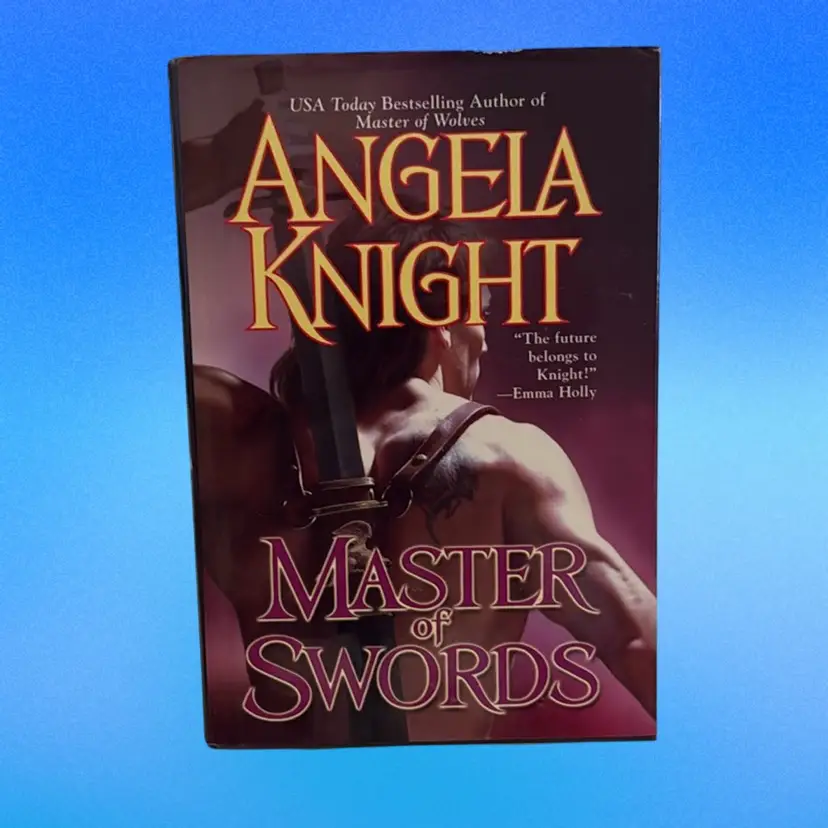 2006 Master of Swords by Angela Knight Hardcover Book
