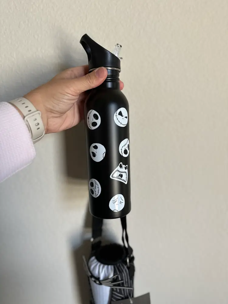 Jack Skellington SS 24 Oz Bottle & Holder