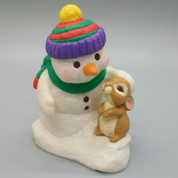 Hallmark Keepsake Ornament Collector Series 1998 Snow Buddies Bunny in Box #1 in Series
