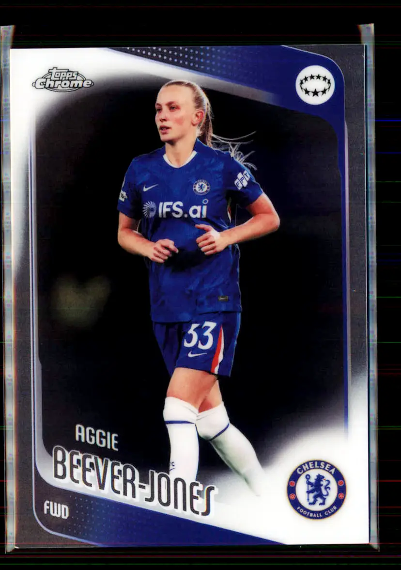 Aggie Beever-Jones 2025-26 Topps Chrome UEFA Women's Champions League #19 - (145 - Chelsea FC