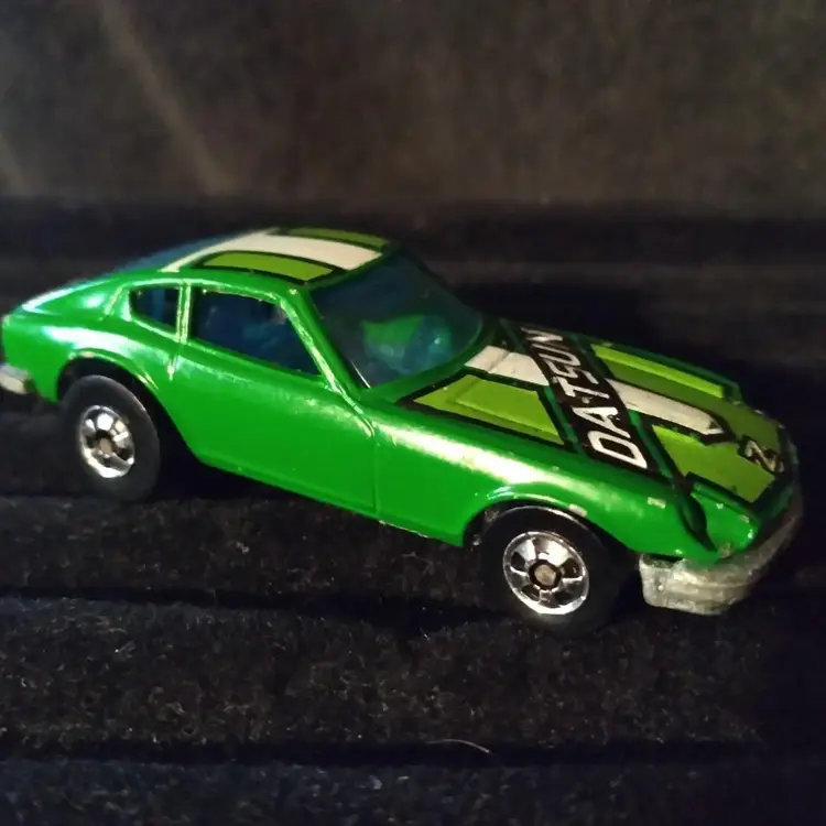 Vintage 1976 Hot Wheels Datsun Z Whiz Green - Hong Kong