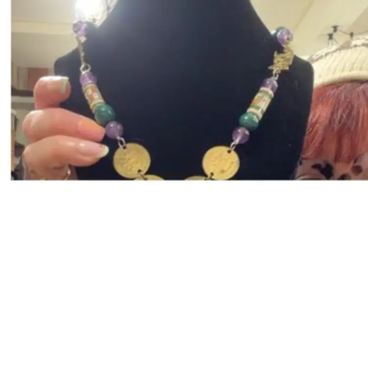 #05 - Handcrafted Made By Ailise’ Coin Necklace