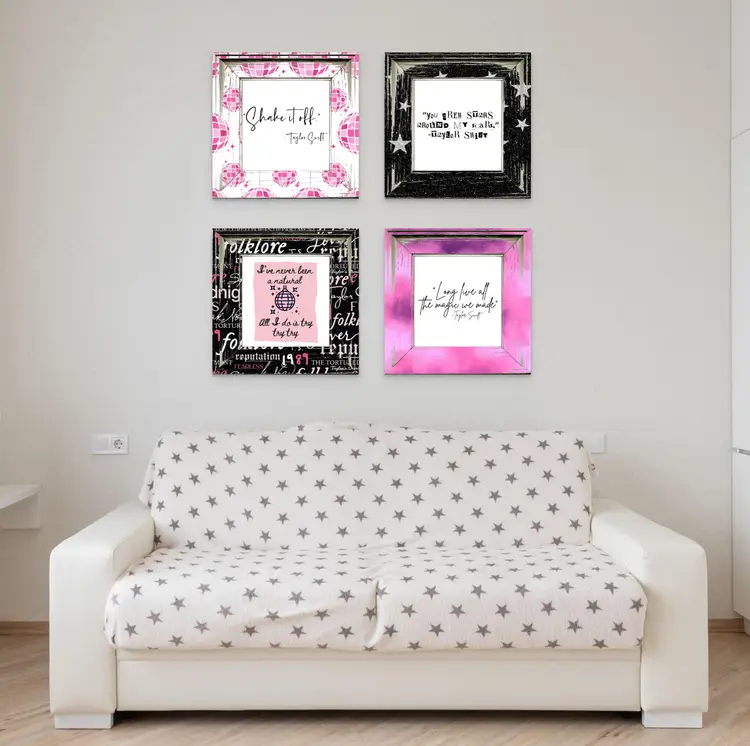 All I do is try, try, try -Framed Wall Art - Taylor Swift Folklore