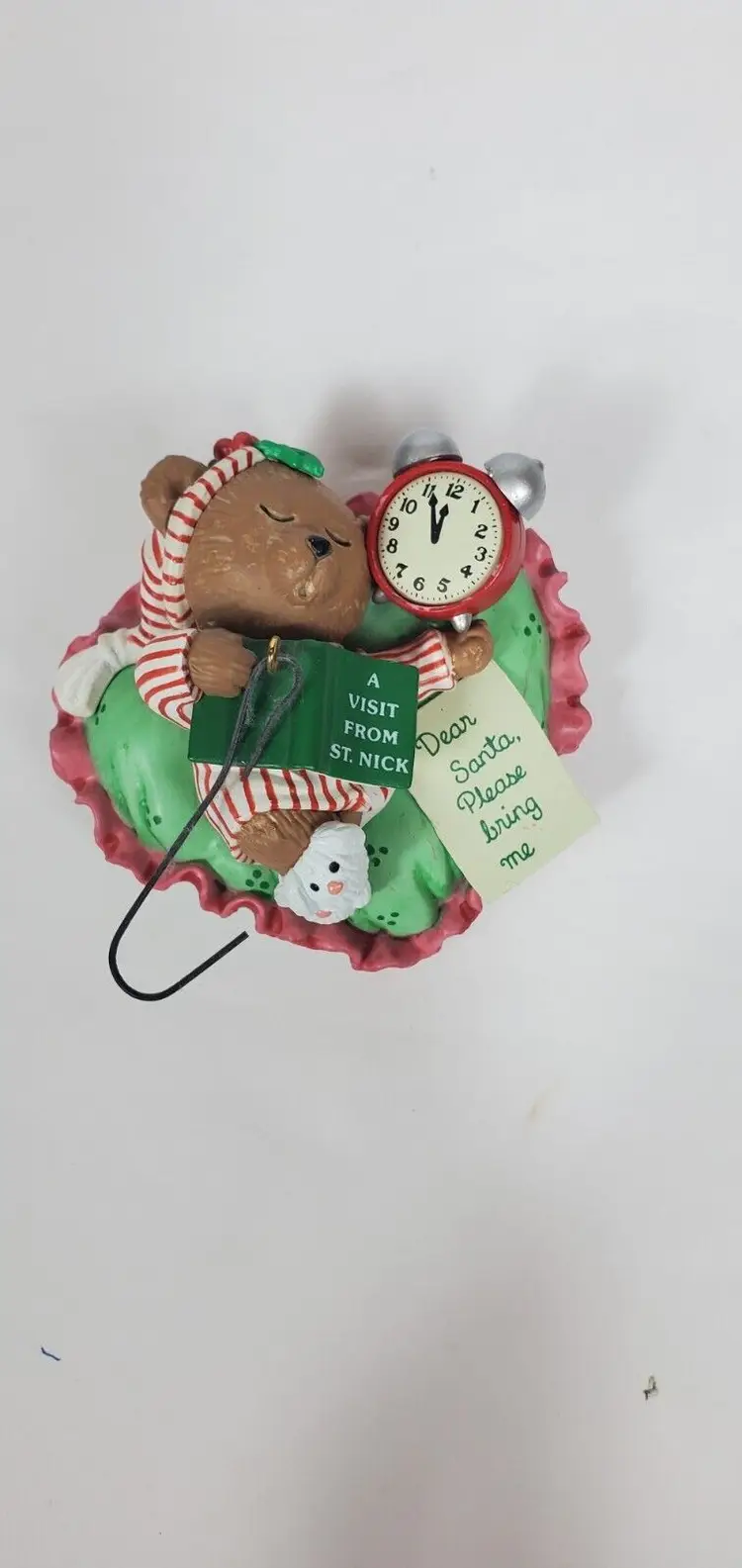 Vintage Carlton Cards AGC Roommate Bear Ornament 6th in Series ORN-009M
