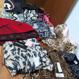 Mixed Lot of 11 dresses & shirts Xmas vest Orvis HiQueen Holster some NWT good reseller lot #4