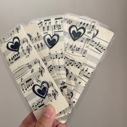 Love And Music Bookmark
