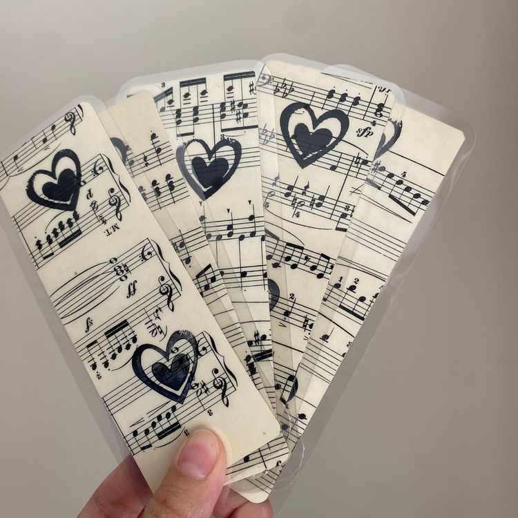 Love And Music Bookmark