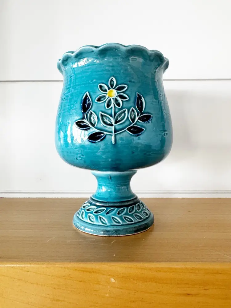 Napcoware Pedestal Tulip Planter (As Is)