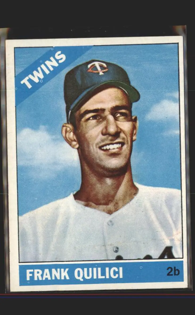 1966 Topps #207 Frank Quilici - (137) - Minnesota Twins
