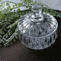 Althea Cut Crystal Candy Dish