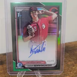 Adam Serwinowski Bowman Chrome Auto /99