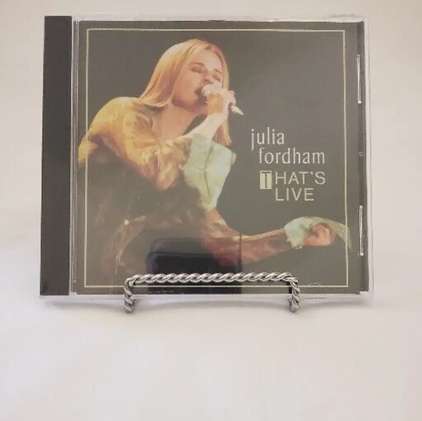 Julia Fordham - THAT'S LIVE - CD - 2005 Vanguard Records Brand New Sealed Music 