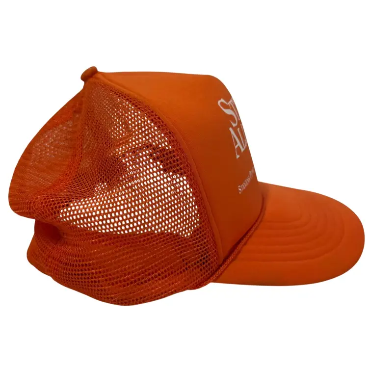 Vintage 1990’s Trucker Style Steven’s All Stars Hunter Orange Snapback by KC