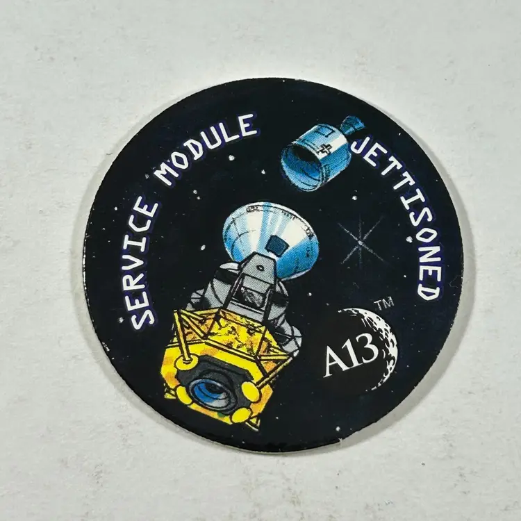 Apollo 13 POG #14 Service Module Jettisoned A13 NASA Hardee's Food Service 1995 -  185