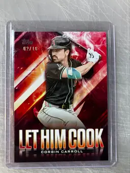 Corbin Carroll 2024 TOPPS Update Red Let Him Cook SSP /10 Diamondbacks