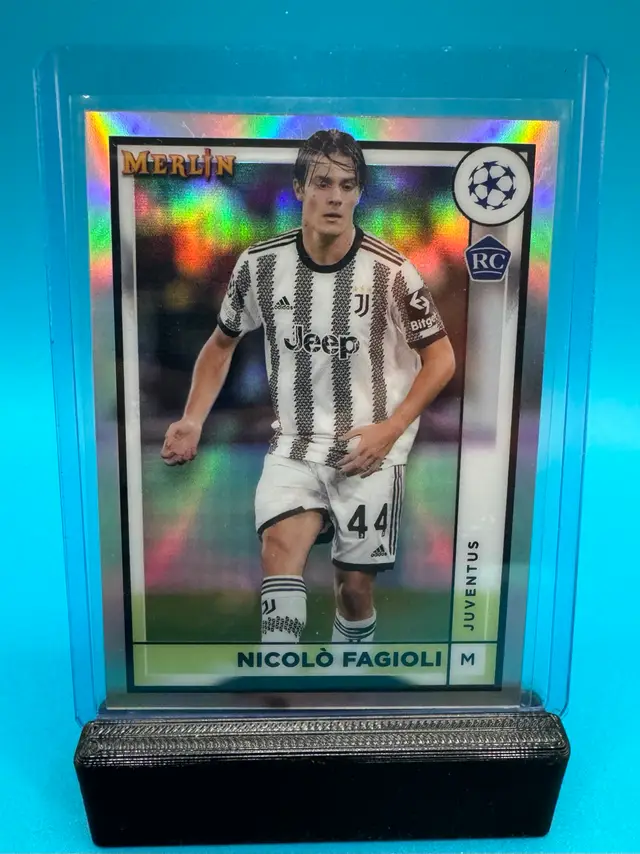 Nicolò Fagioli Topps Merlin Refractor RC Juventus