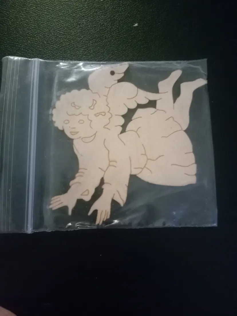 Flying angel ornament