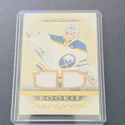 2021-22 UD Artifacts Rookie Dual Patch Ukko-Pekka Luukkonen /799
