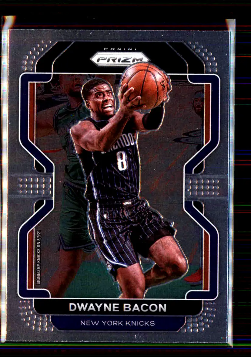 Dwayne Bacon 2021-22 Panini Prizm #197 - New York Knicks - (136-114)