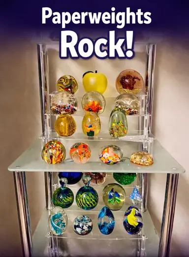 Yay Look At All These paperweights!