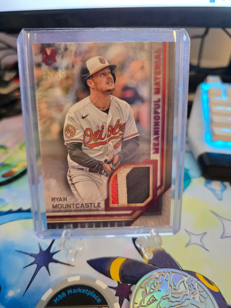 2023 Topps Ryan Mountcastle Museum Collection Meaningful Material 6/10
