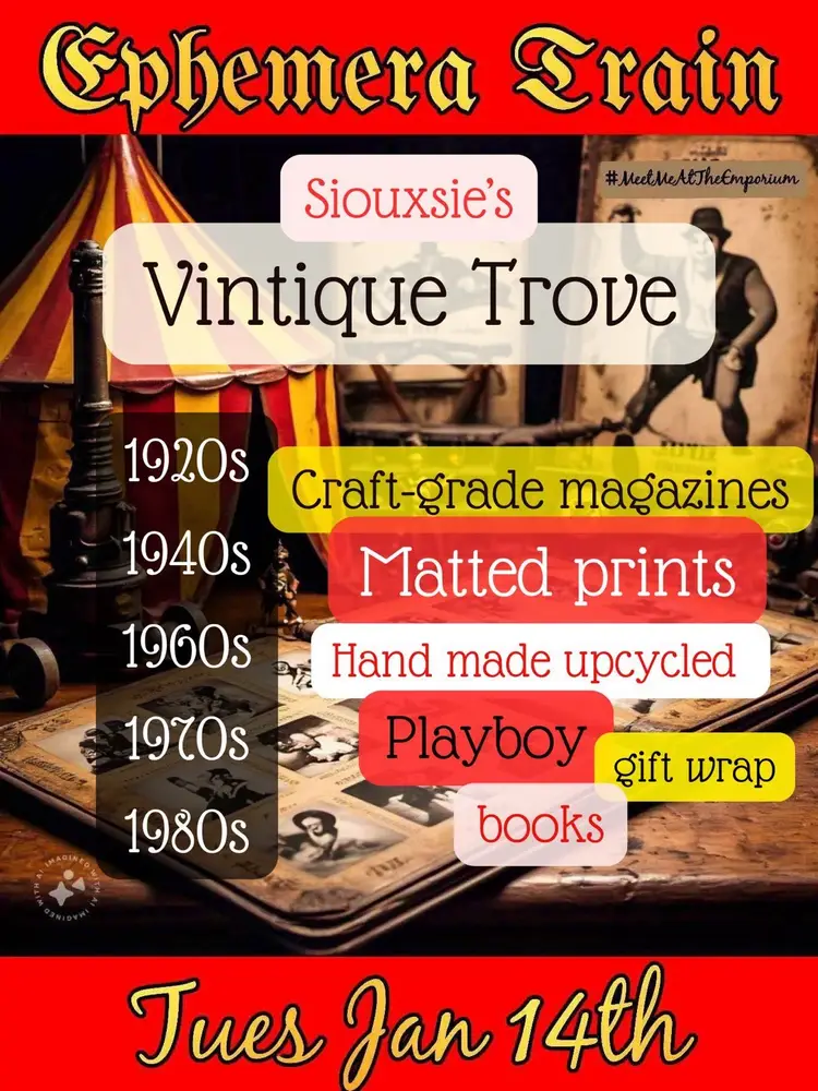 Paper Ephemera by Siouxsie