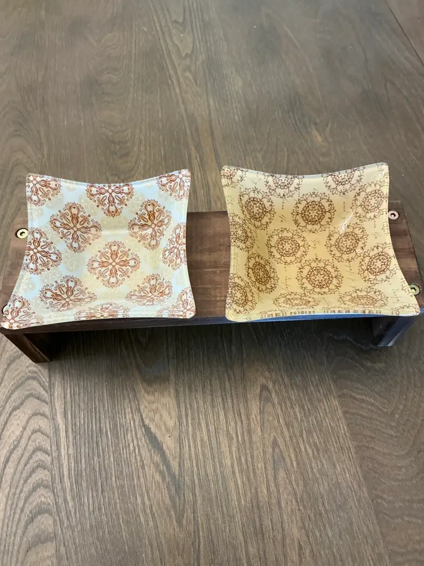 Vintage Glass Trinket Dishes