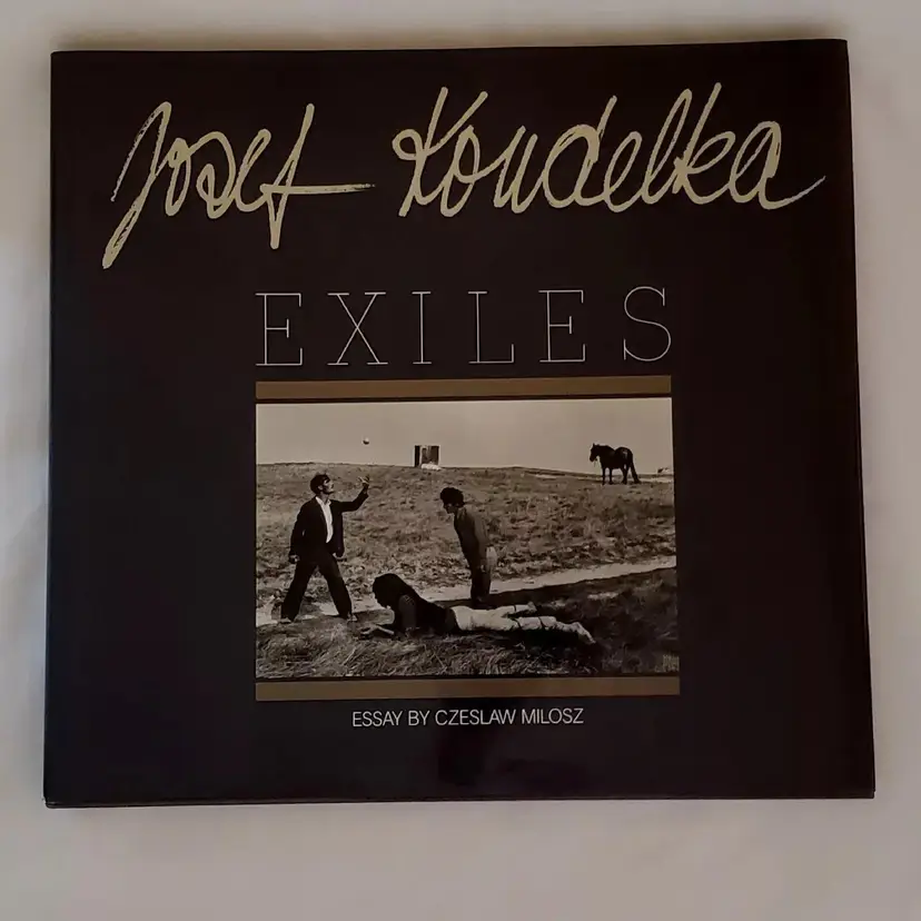 EXILES Josef Kouldeka Photography Book 1988 approximately 11⅛" wide Vintage