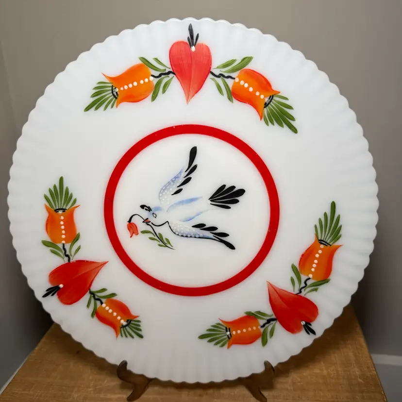 Macbeth-Evans Petalware Large Plate