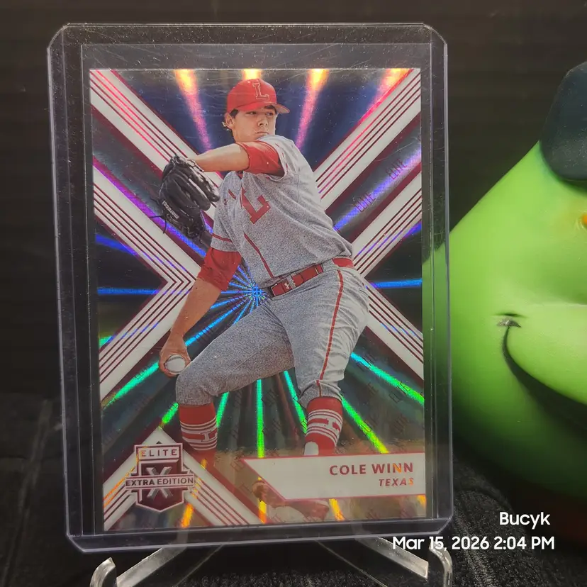 2018 Panini EEE Elite - Cole WInn Texas Rangers