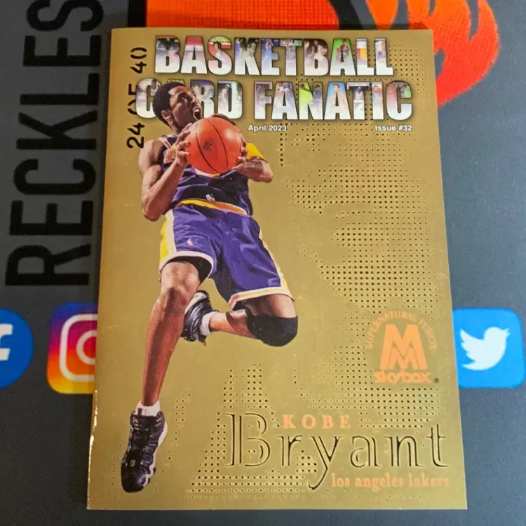Basketball Card Fanatics Magazine April 2023 Issue #32 Kobe Bryant Los Angeles Lakers 