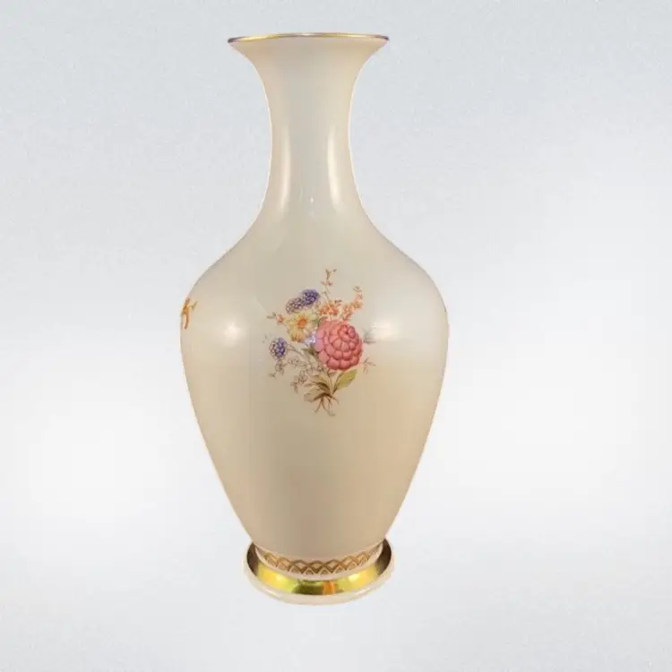 7" Bud Vase Queen's Garden by Lenox