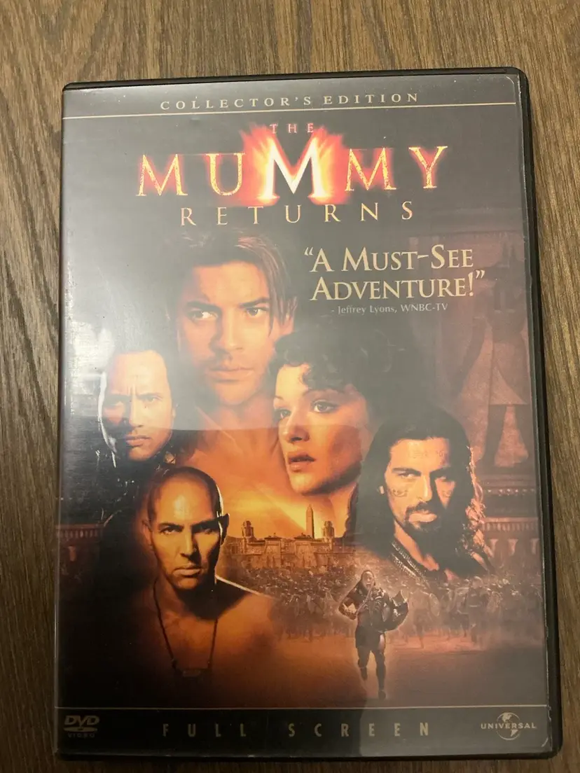 DVD Movie The Mummy Returns