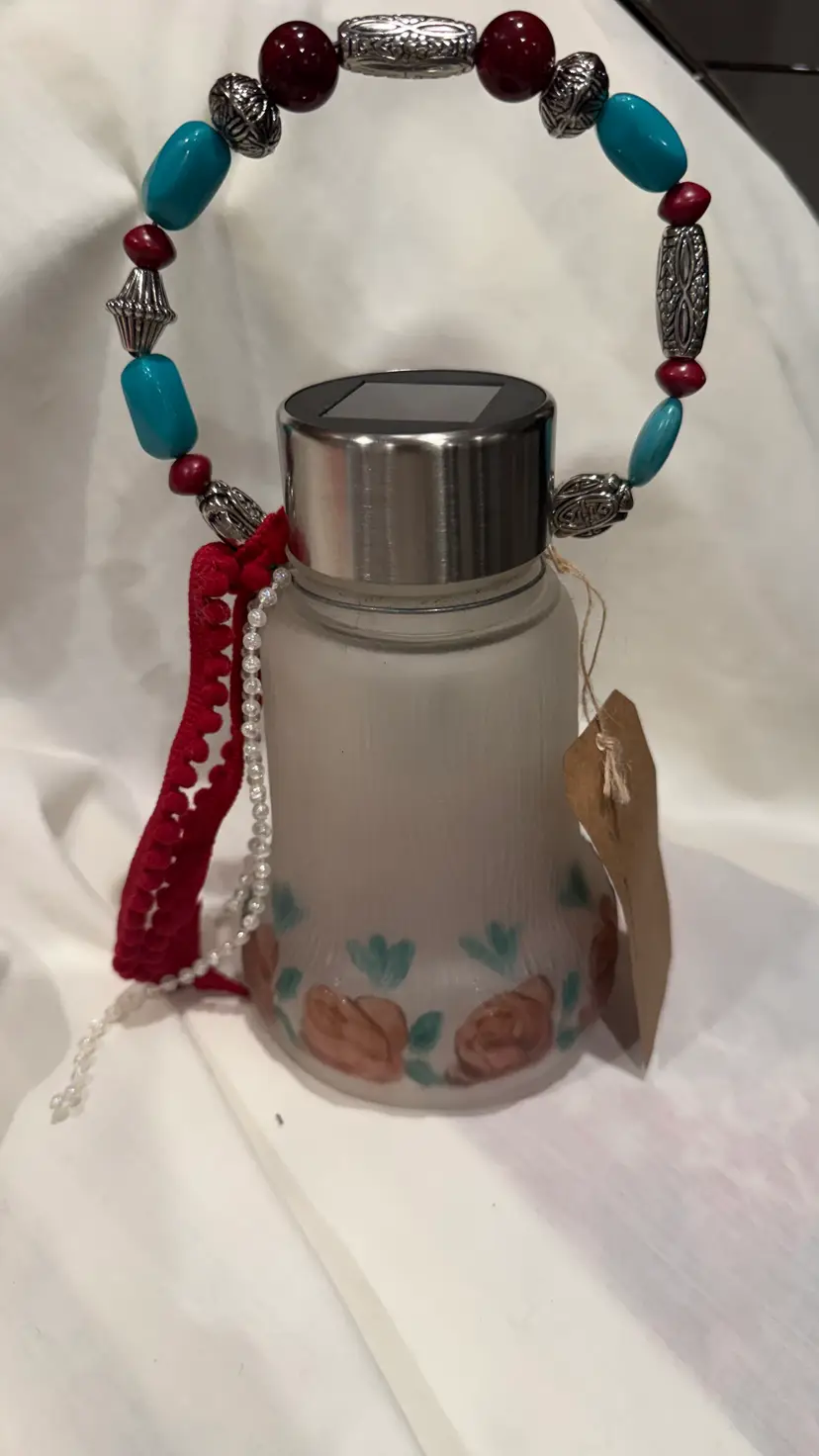 Vintage Globe Light Solar