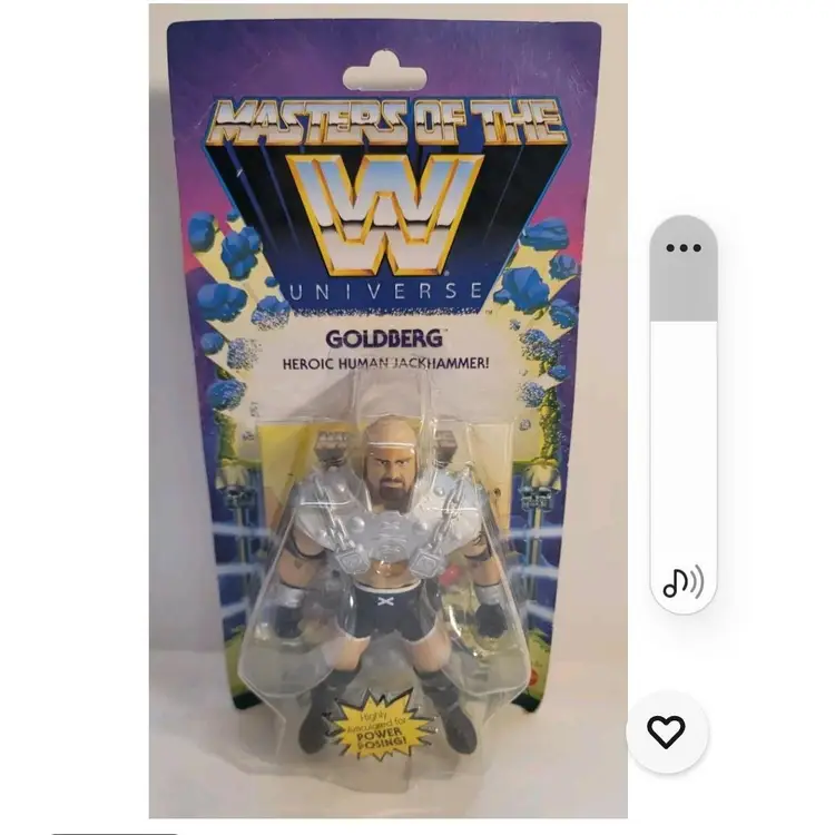 Masters Of The WWE Universe: GOLDBERG - Heroic Human Jackhammer 5.75"...