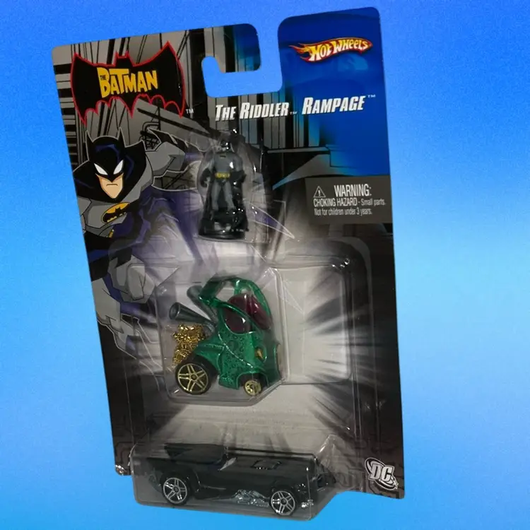 Hot Wheels Batman Riddler's Rampage 2006 Toy Car, See Description