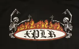 Sam and Colby XPLR Hoodie sweatshirt flaming dancing skeleton ghost paranormal