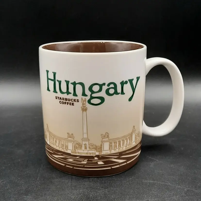 Starbucks Hungary Collector Series Mug 2011 16oz