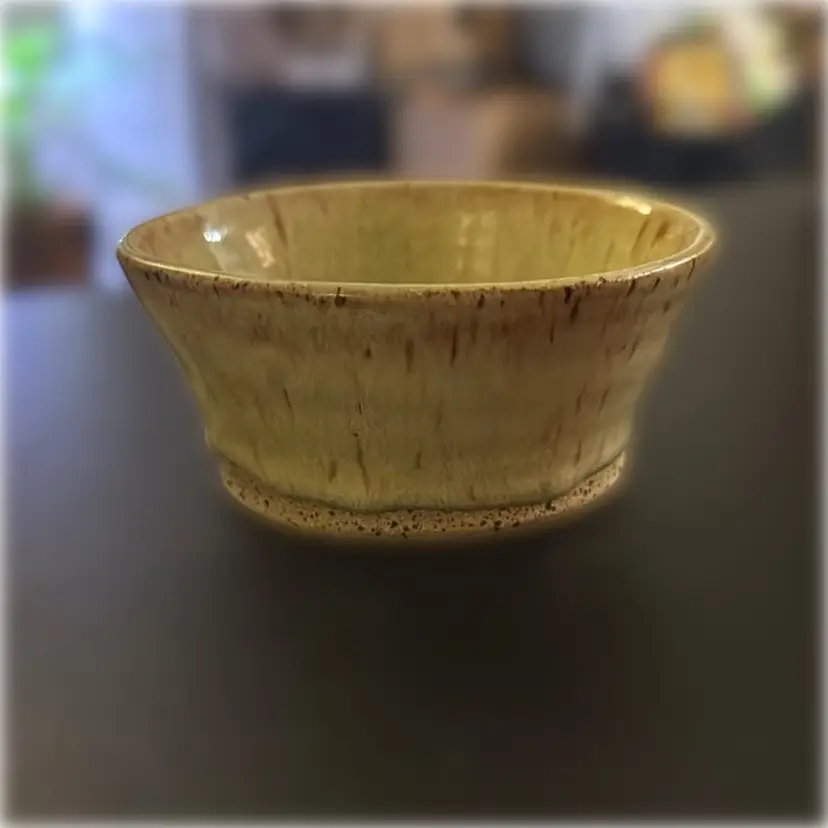 Hand-Signed Studio Pottery Bowl - 4” in diameter and 2” tall