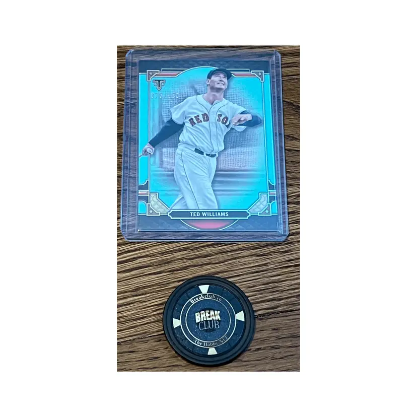 2022 Topps Triple Threads Baseball Aquamarine Parallel Ted Williams 75/150 TR1