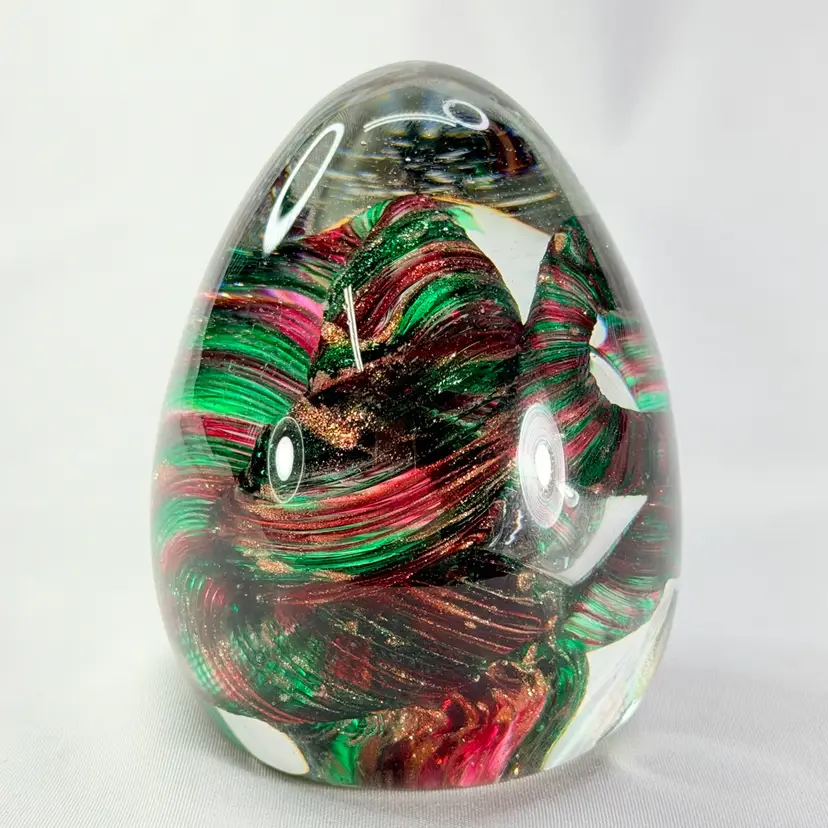 Signed Joe Deanda Paperweight