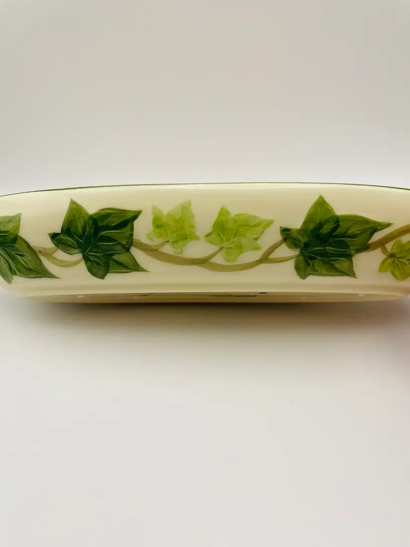 Vintage, MCM, Franciscan Ivy, Relish/Celery Tray,  Made in California, 10.5”. Excellent condition!