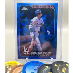 Shohei Ohtani 2024 Topps Chrome Update Sapphire Los Angeles Dodgers