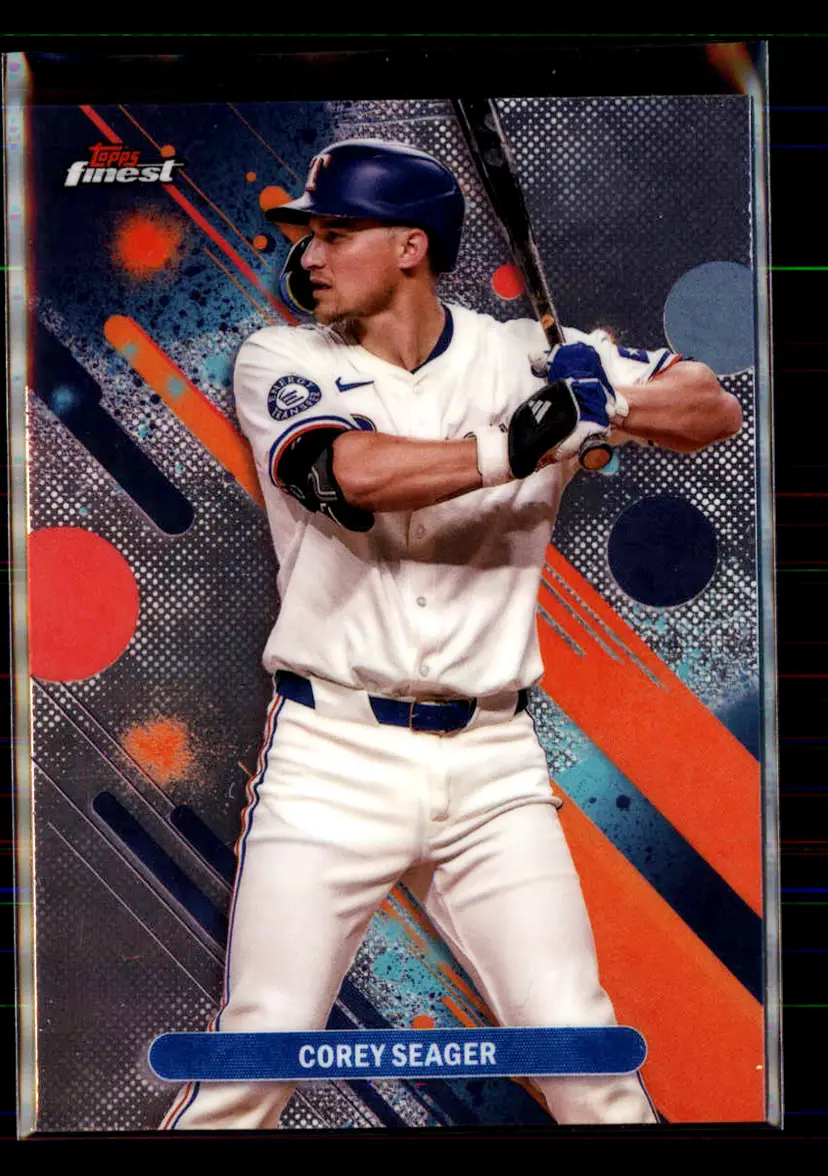 Corey Seager 2025 Topps Finest #49 - (113) - Texas Rangers